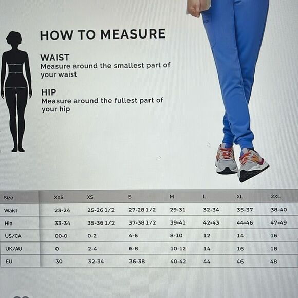 EXCELLENT CONDITION WOMEN’S XS FIGS JOGGERS - Picture 7 of 10